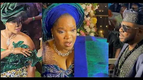 Mercy Aigbe, Wumi, Toyin Abraham, Iyabo Ojo ,odunlade, Others Turn Owambe Thieves  Into Party!