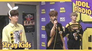 [IDOL RADIO] Stray Kids (Woojin, Seungmin, I.N) sing 'Me After You (Paul Kim)' ♬♪