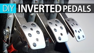HOW TO MAKE LOGITECH INVERTED PEDALS DIY