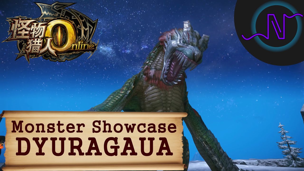 monster hunter online  New  Dyuragaua - Monster Showcase - Monster Hunter Online