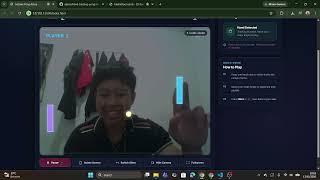 Demo Project Game AI - Hand-Tracking Pong