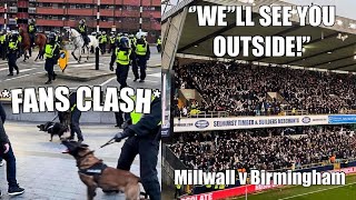 Fans LOSE IT! Last Minute WINNER! Millwall v Birmingham City VLOG