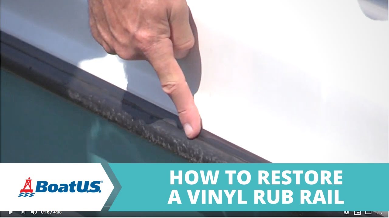 Keep Your Boat'S Vinyl Rub Rail Looking New [Materials List ⬇] | Boatus