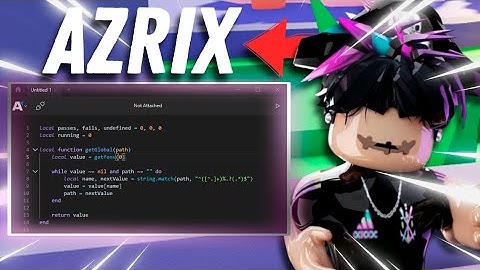 [93% UNC] Roblox Executor "Azrix" Web Exploit Working 2025