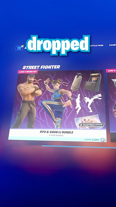 Chun-Li Is In The Item Shop!