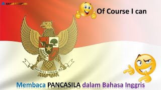 Pancasila dalam Bahasa Inggris