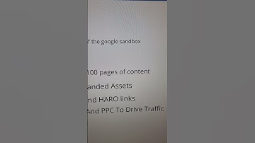 Get Out Of The Google Sandbox Fast