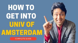 University of Amsterdam | | COMPLETE GUIDE ON HOW TO GET INTO UvA | College Admissions| College vlog screenshot 5