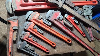 Ridgid Pipe Wrenches Do Not Have Forged Handles, Only Forged Jaws