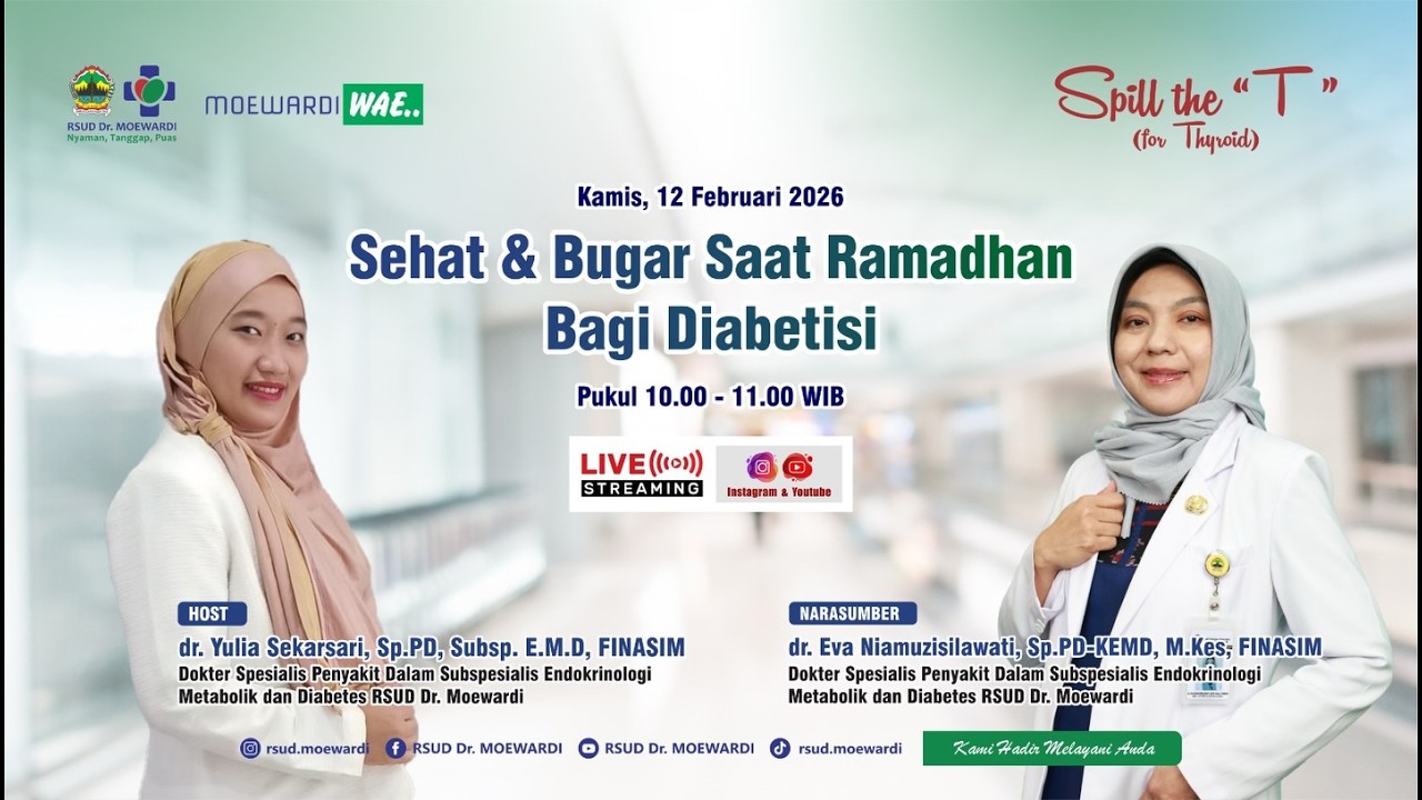 Sehat & Bugar Saat Ramadhan Bagi Diabetesi |#296 #moewardiwae