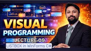 Visual Programming L09 - LISTBOX in WinForms C#