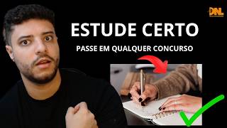 Passe Em Qualquer Concurso Público Estudo Estratégico