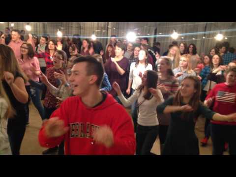 Campus American party Just Dance -2 Troublemaker