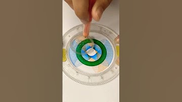 Satisfying ASMR Spiral Visuals! #art #shorts #spirograph #satisfying #trending #viralshorts #asmr