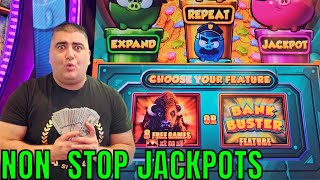 NON STOP JACKPOTS On New HIGH LIMIT Slot Machine - CASINO BIG WINS screenshot 3