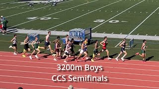 2024 CCS Semifinals 3200m Boys