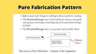 Pure Fabrication Pattern || Urdu Tutorial || OOAD