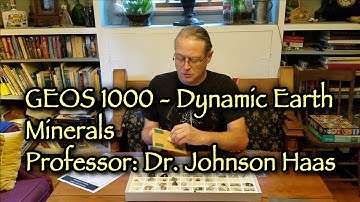 GEOS 1000 - Introduction to Minerals
