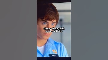 Disney thought we wouldn’t catch THIS in high school musical 2! #disney #highschoolmusical