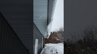 Gutters on Post Frame Building? Don&#39;t Do It!! # Winter Living