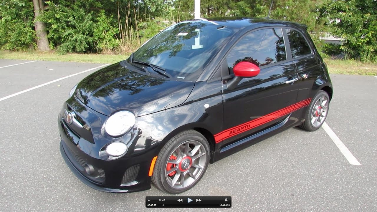 2012 Fiat 500 Abarth Start Up Exhaust And In Depth Review