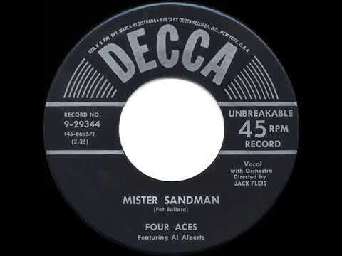 1954 HITS ARCHIVE: Mr. Sandman - Four Aces (“Back To The