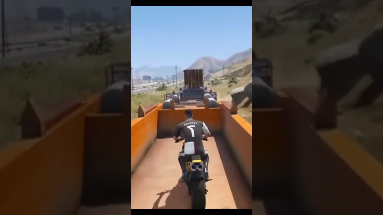 Cristiano Ronaldo in GTA 5... 