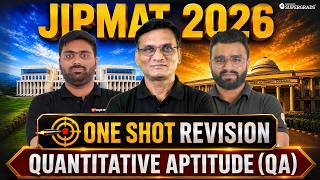 JIPMAT 2026 One Shot Revision | Complete Quantitative Aptitude Marathon | 6 Hours Non-Stop
