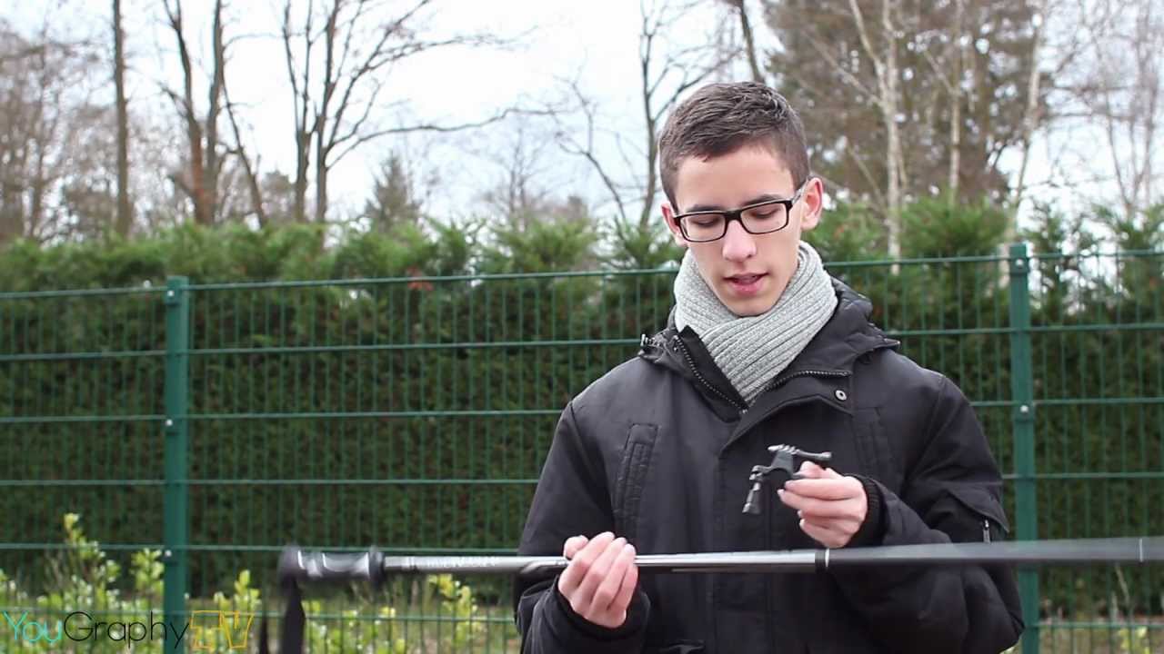 How To GoPro am Skistock befestigen YouTube