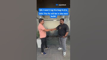 When QA and Dev reach a silent agreement 😅 | Tech Humor #ytshorts #coding #techmemes