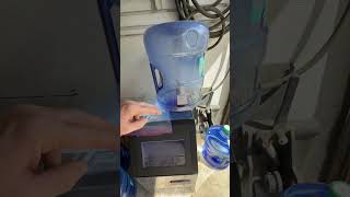 5 Gallon Bucket Water Supply/Tap Water Supply 110LBS/24H Commercial Ice Maker Machine Stainless