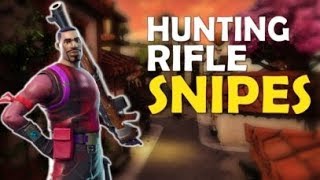 Hunting rifle snipes | Fortnite season 8 by Blue Marble 24 views 5 years ago 44 seconds