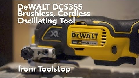 Dewalt DCS355 18V li-ion Cordless Brushless Oscillating Multi-Tool