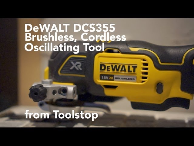 DCS355 li-ion Brushless Multi-Tool - YouTube