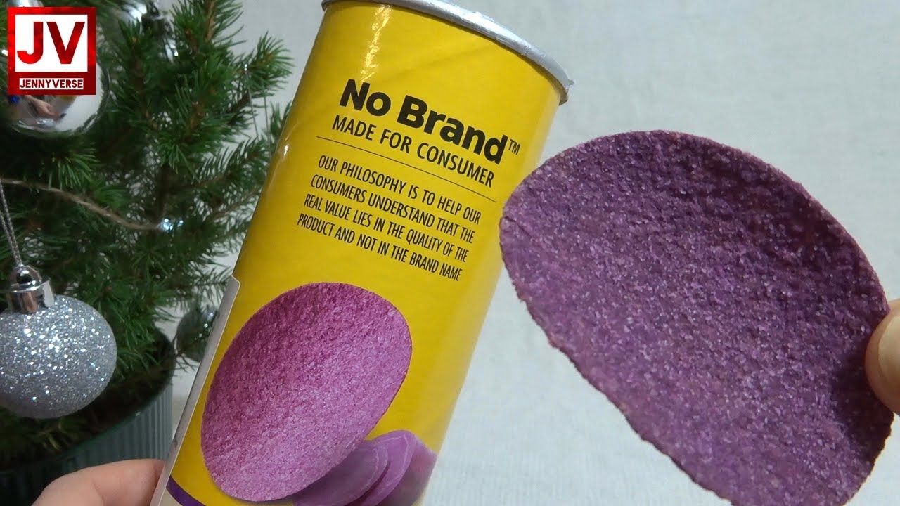12 DAYS OF CRISPMAS 2019 DAY 5: No Brand Purple Sweet Potato Chips (Korean)  