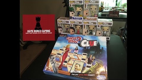 Hasbro Game Mash+Up Guess Who?/Clue Mashup First Look, Review & Unboxing! (Mash+Up Monday!)
