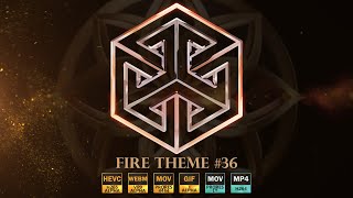 Animated Sacred Geometry Symbol - Fire Theme (36) by Frequency Encoded Art 56 views 4 months ago 15 seconds