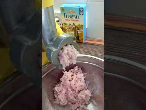 Таз котлет из 1 подложки мяса! Рецепт вкусных и дешевых котлет, детские рецепты!