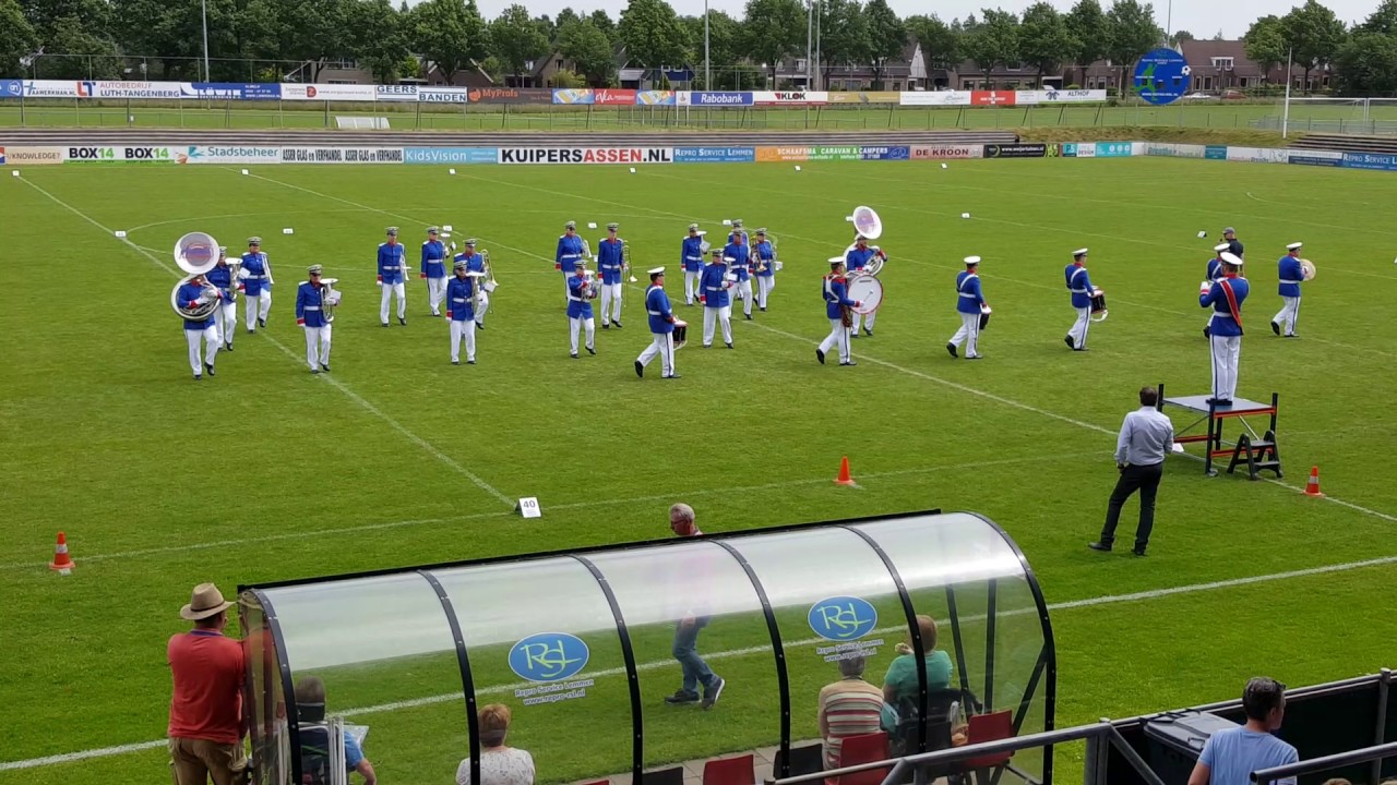 Drumfanfare Avanti Groningen tijdens ODSC Assen 2017