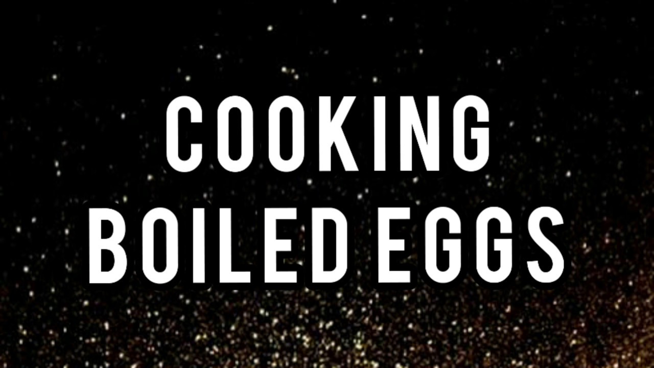 COOKING BOILED EGGS | VIDEO TESTING - YouTube
