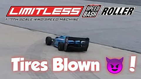 Arrma Limitless Blowing Out My Tires 😁😁😁