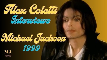 Alex Coletti interviews Michael Jackson in 1999 (Legendado) HD