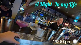 A Night in the Life Bartending | Busiest Night Shift EVER | asmr pov