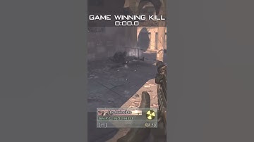 Modern Warfare 2 - RPG, Knife, & F2000 Game Winning Kills [2021] #Shorts