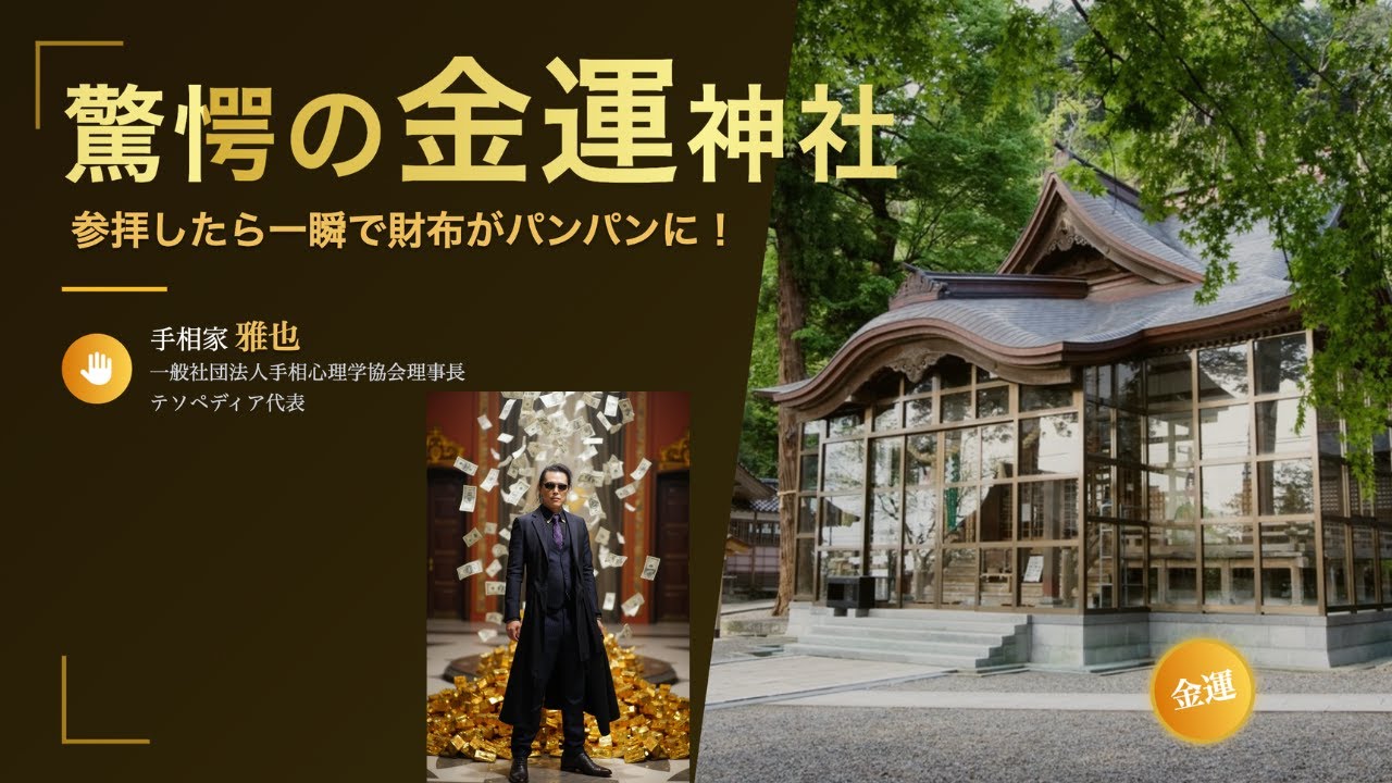 【驚愕の金運神社】参拝したら一瞬で財布がパンパンに!