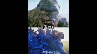 Blue Thermo Godzilla (GXK) vs Kong (GXK) Resimi