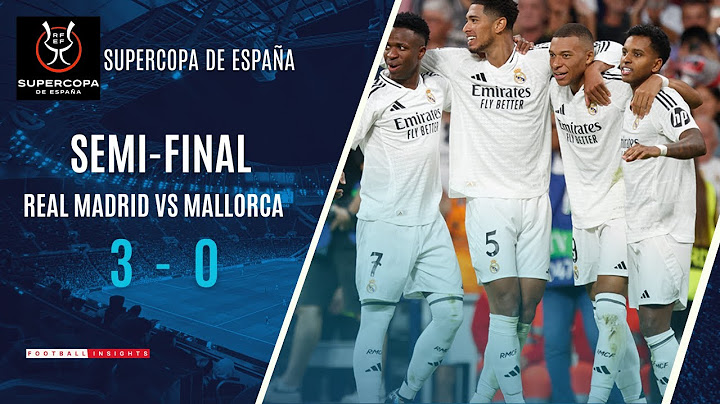 Real Madrid vs Mallorca. Semi Final. Supercopa España. #realmadrid #mallorca #semifinal #supercopa