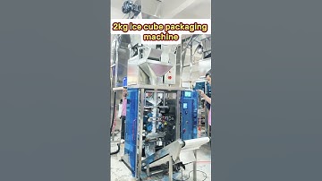 1.2.3kg ice cube automatic packaging machine factory #icepackagingmachine