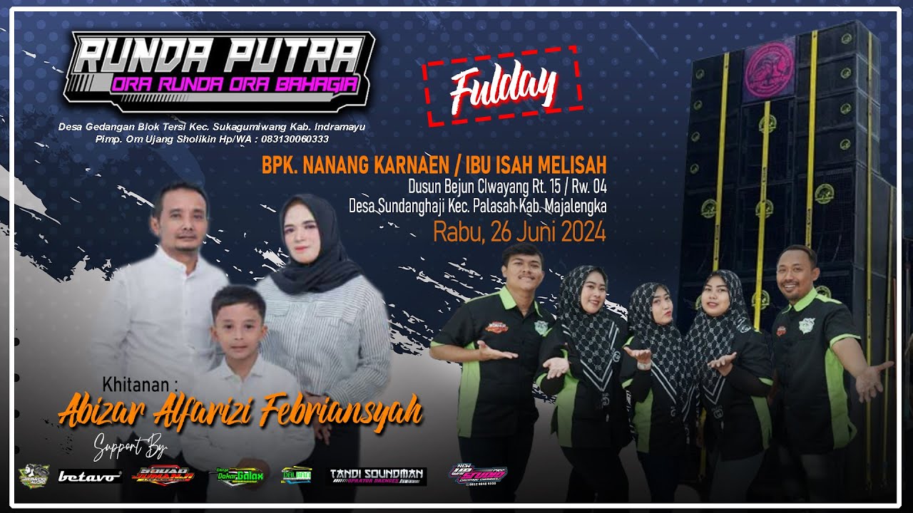 🔴 LIVE {NGARAK} RUNDA PUTRA