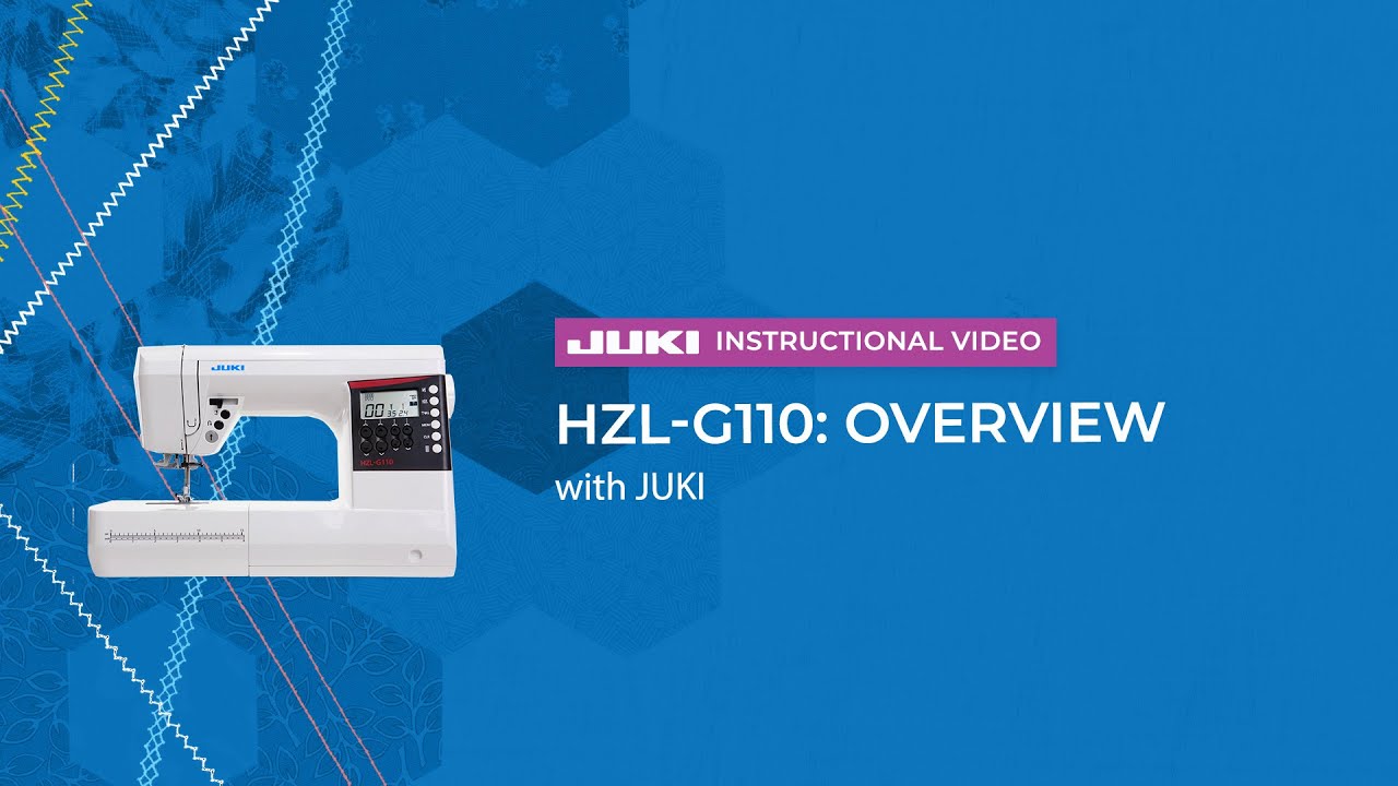 JUKI HZL-G110: Overview